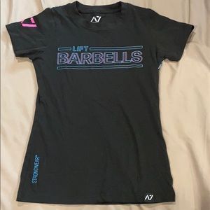 A7 barbell grip shirt small